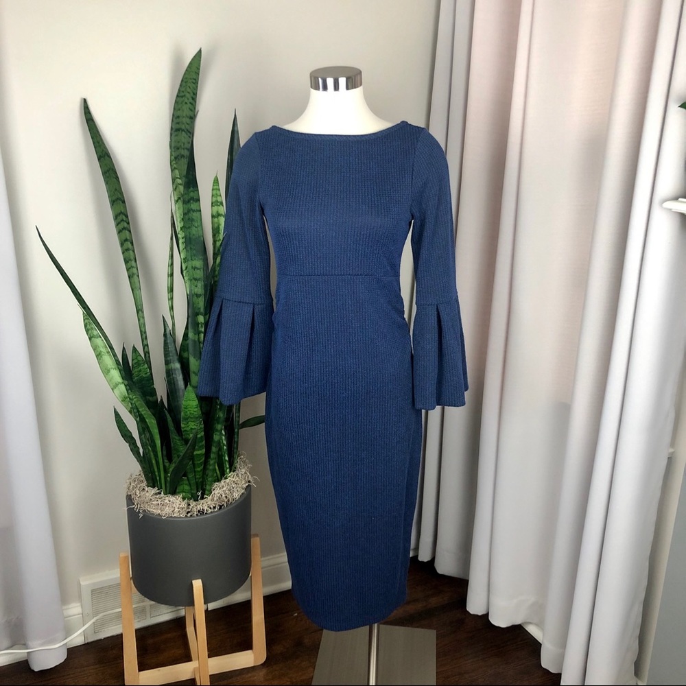 Soon Navy Maternity Career Dress S NWT